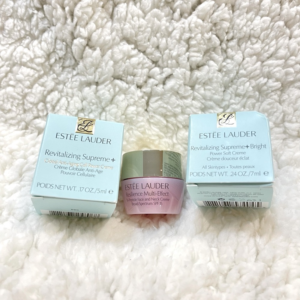 Estée Lauder Moisturizer Trio (Travel Size) ❤️💜💛